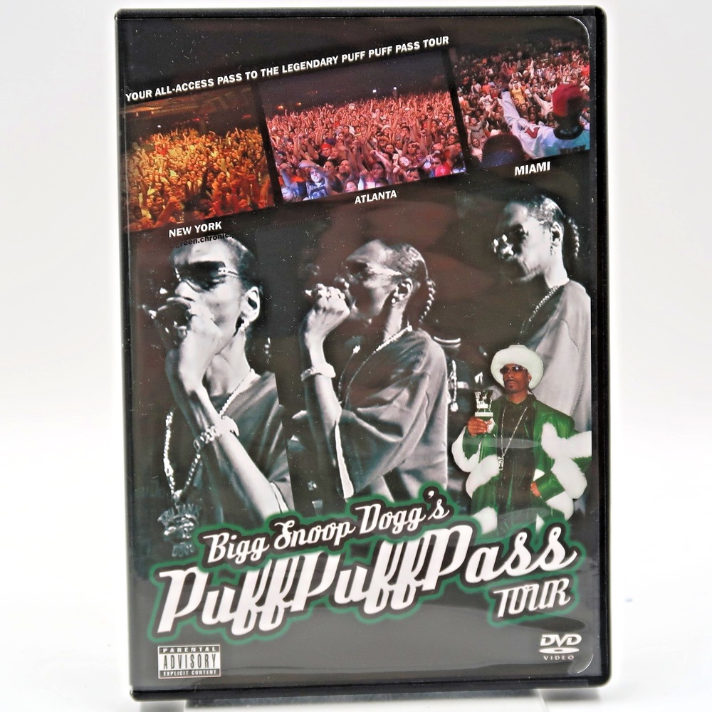 Bigg Snoop Dogg's Puff Puff Pass Tour DVD 2004 Nate Dogg Warren G Documentary